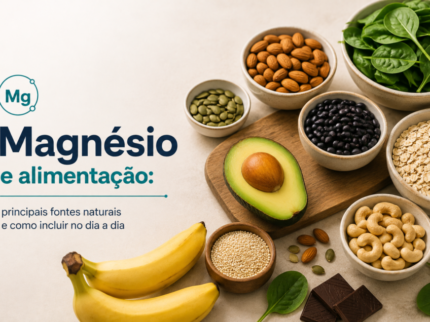 Magnésio e alimentação principais fontes naturais e como incluir no dia a dia