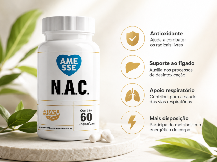 N-acetilcisteína o que é e quais são seus principais benefícios