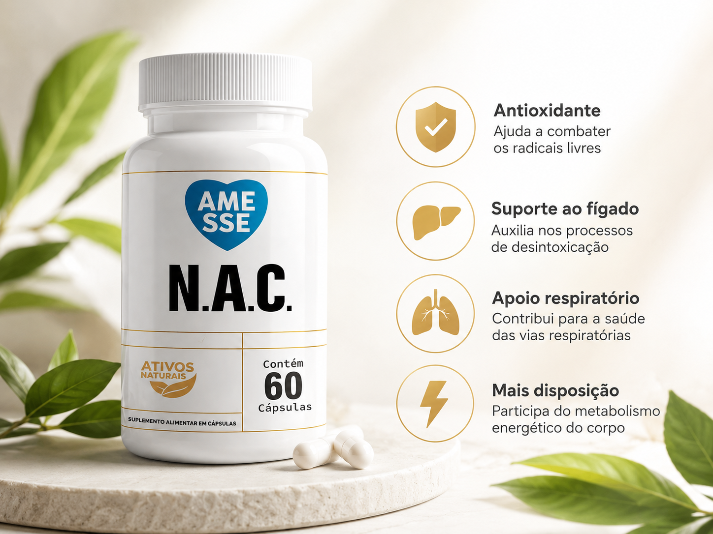 N-acetilcisteína o que é e quais são seus principais benefícios