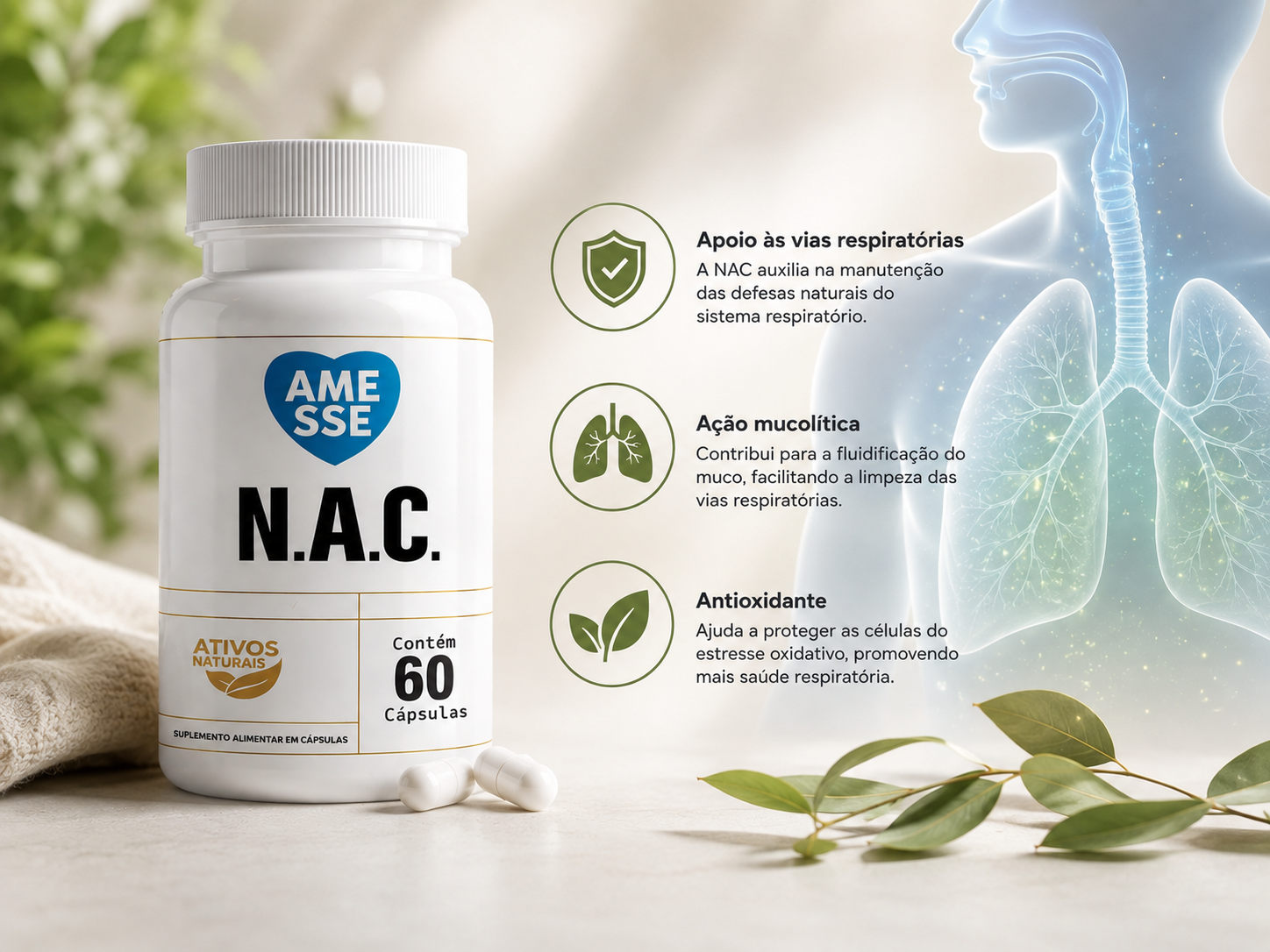 NAC e saúde respiratória: o que realmente sabemos?