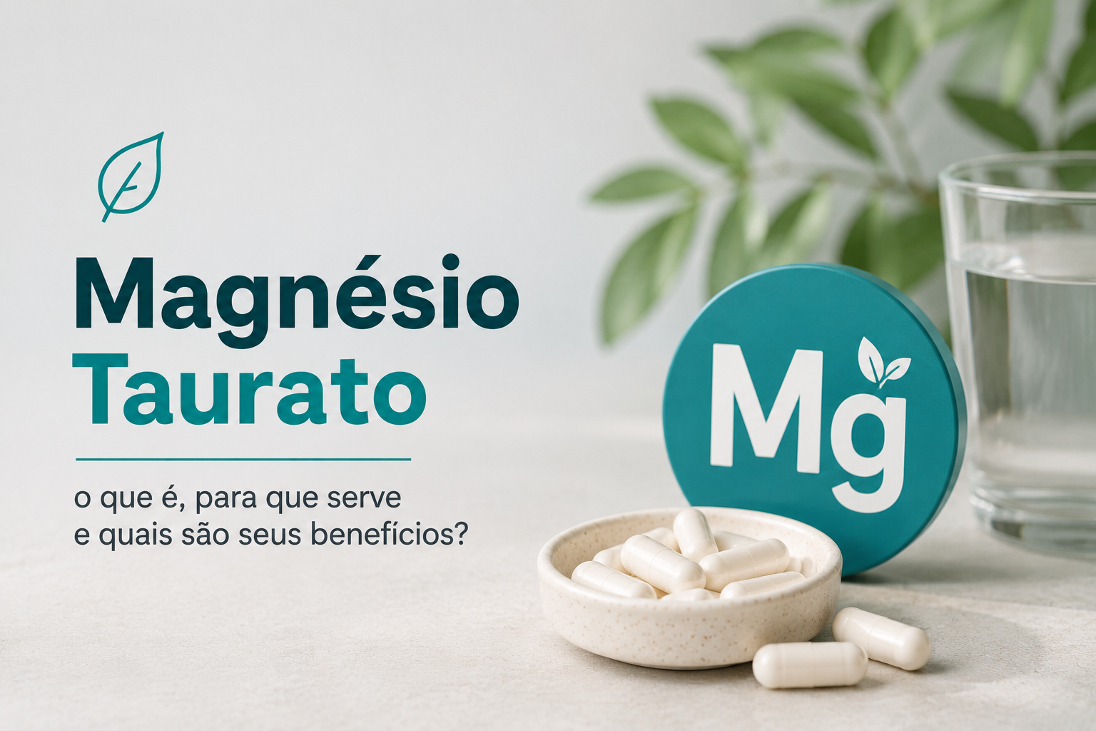 conheça o magnesio taurato