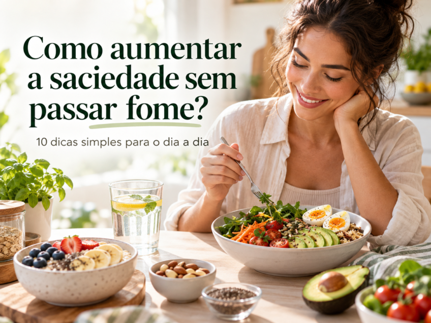 Como aumentar a saciedade sem passar fome