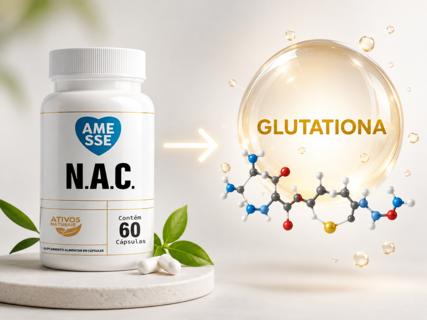 NAC - N-acetilcisteína e glutationa qual é a relação entre elas