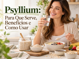 Psyllium para que serve, quais são os benefícios e como usar no dia a dia
